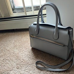 Magnetic Closure Satchel Handbag, A New Day, Target, Drizzle Gray